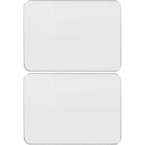 Set Mit 2 Spiegelaufklebern Für Smartphones, Zur Anbringung Auf Einem Kosmetikspiegel. Acrylaufkleber. – 5,00 X 3,80 X 0,20 Cm