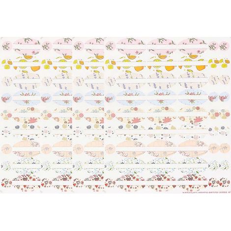Wasserfeste Etikettenbögen Für Ätherische Ölflaschen – 27,5 X 20,5 Cm – Farbe Zufällig