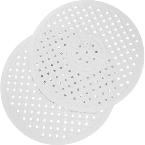 2er-set Spülbeckenmatten, Spülbeckenschutz, Schnelles Abtropfen, Für Geschirr Und Gläser – 30,00 X 30,00 X 0,20 Cm – Weiß