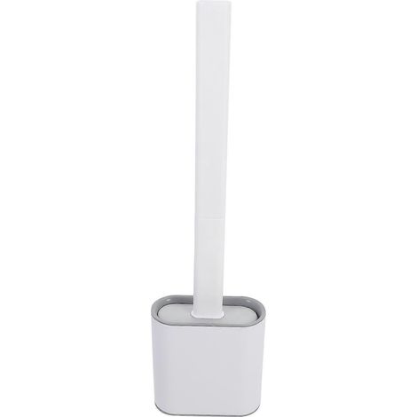Wc-reinigungsbürste, Kreative Wc-bürste, Wand-wc-bürste Für Zuhause – 36 X 10 X 4,2 Cm – Weiß