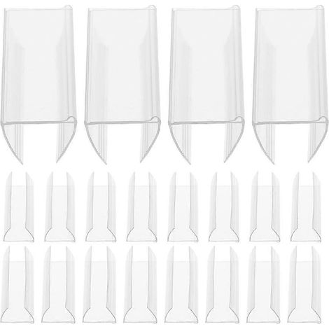 20er-pack Preisschildhalter Für Supermärkte Und Regale. – 6,00 X 2,50 X 2,20 Cm – Weiß