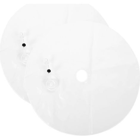 Set Mit 2 Ballonbogenstützen, Wasserbeutel Für Ballonsäulen, Hochzeitszubehör – 36,00 X 36,00 X 0,10 Cm – Weiß