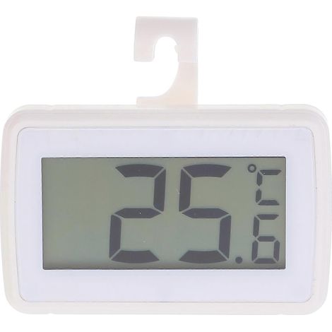 Hochpräzises Professionelles Kühlschrankthermometer – 7 X 6,5 X 2 Cm – Weiß