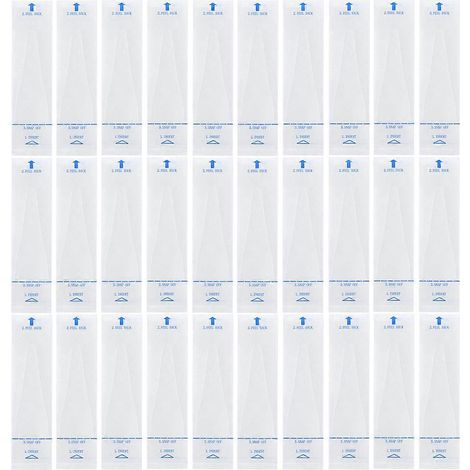 Packung Mit 100 Sterilen Einweg-sondenschutzkappen Für Digitale Thermometer, Universell Einsetzbar, Aus Polyethylen (pe), Für Kliniken Und Gesundheitszentren. – 9,70 X 2,70 X 0,10 Cm