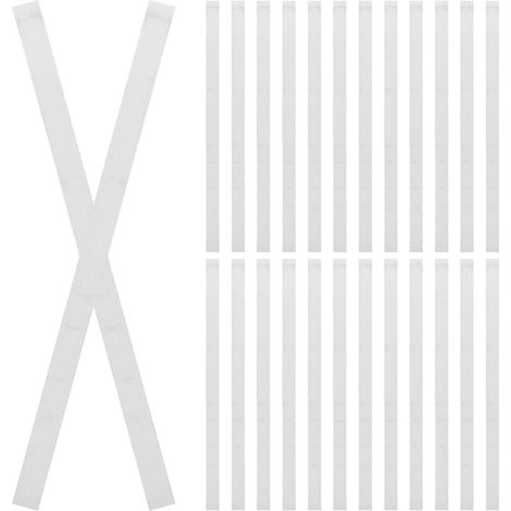 30 Klebestreifen Für Netzrücken, Buchbinderleim, Buchrückenklebestreifen – 29,00 X 1,20 X 0,10 Cm