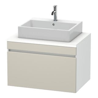 Duravit Waschtischunterschrank DuraStyle 80x54,8cm, tau/we ma, f Kons, 1 Auszug