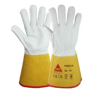 Hase Peru K Schweißerhandschuh aus Schafsnappaleder Größe 9