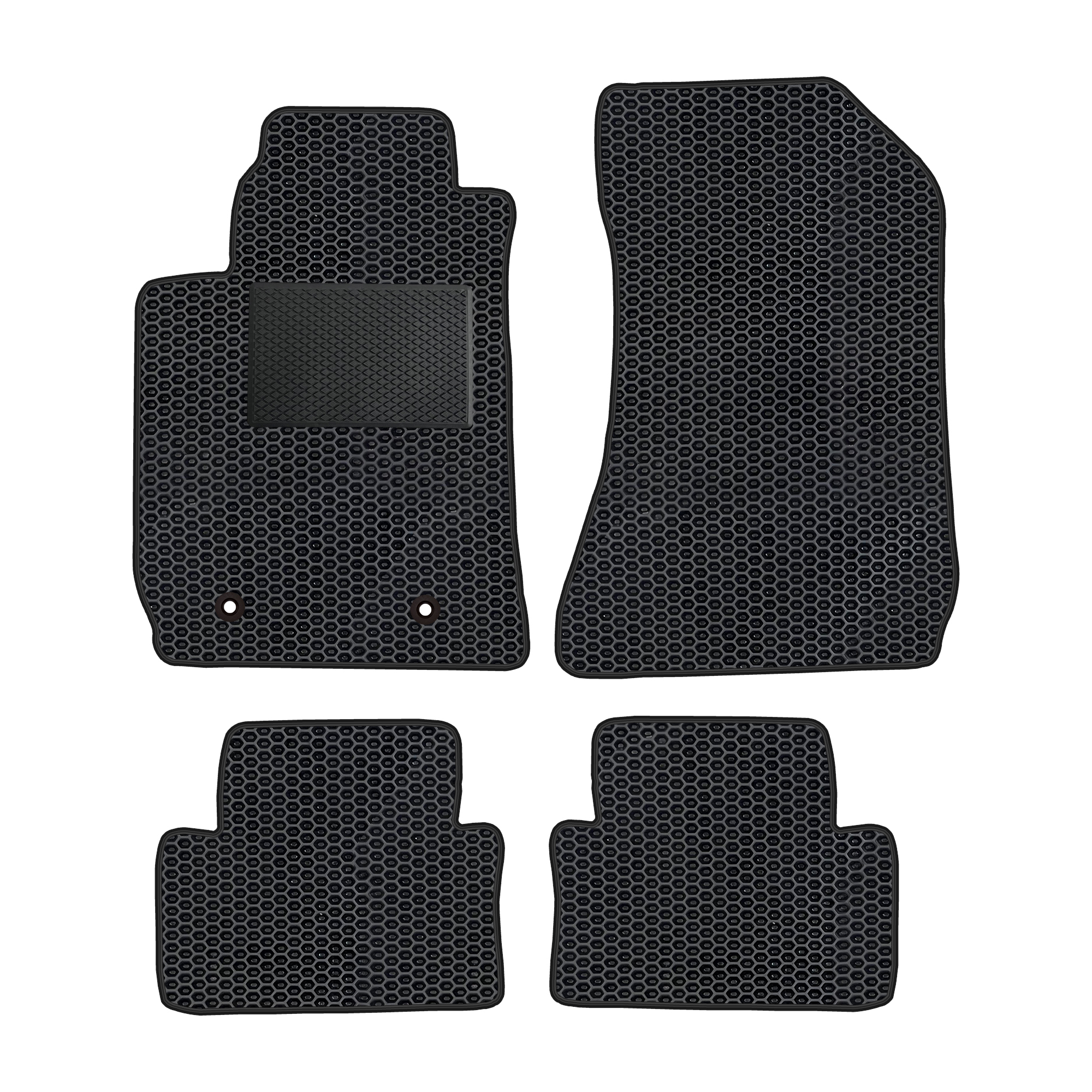 Al007evapod - Komplettes Set Eva-autofußmatten Passend Für Alfa Romeo 159 2005-2011 (mit Zusätzlicher Verstärkung)