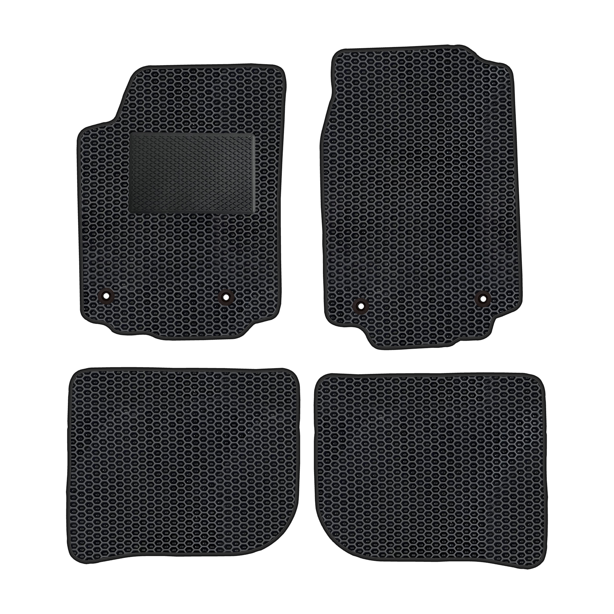 Au003evapod - Komplettes Set Eva-autofußmatten Passend Für Audi 100 A6 C4 1990-1997 (mit Zusätzlicher Verstärkung)