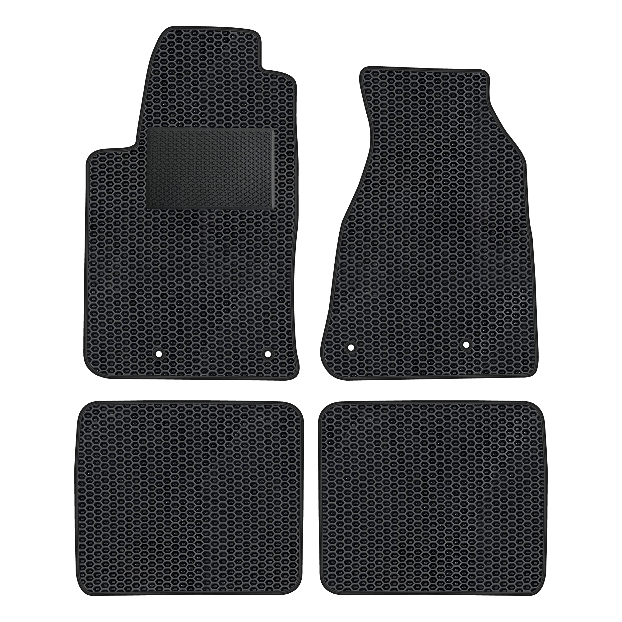 Au002evapod - Komplettes Set Eva-autofußmatten Passend Für Audi 80 B4 Cabrio 1988-1994 (mit Zusätzlicher Verstärkung)
