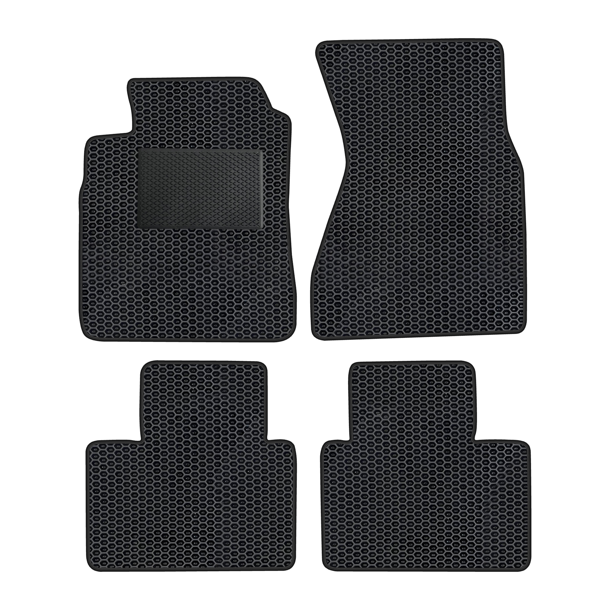 Au021evapod - Komplettes Set Eva-autofußmatten Passend Für Audi A8 D2 1994-2002 (mit Zusätzlicher Verstärkung)