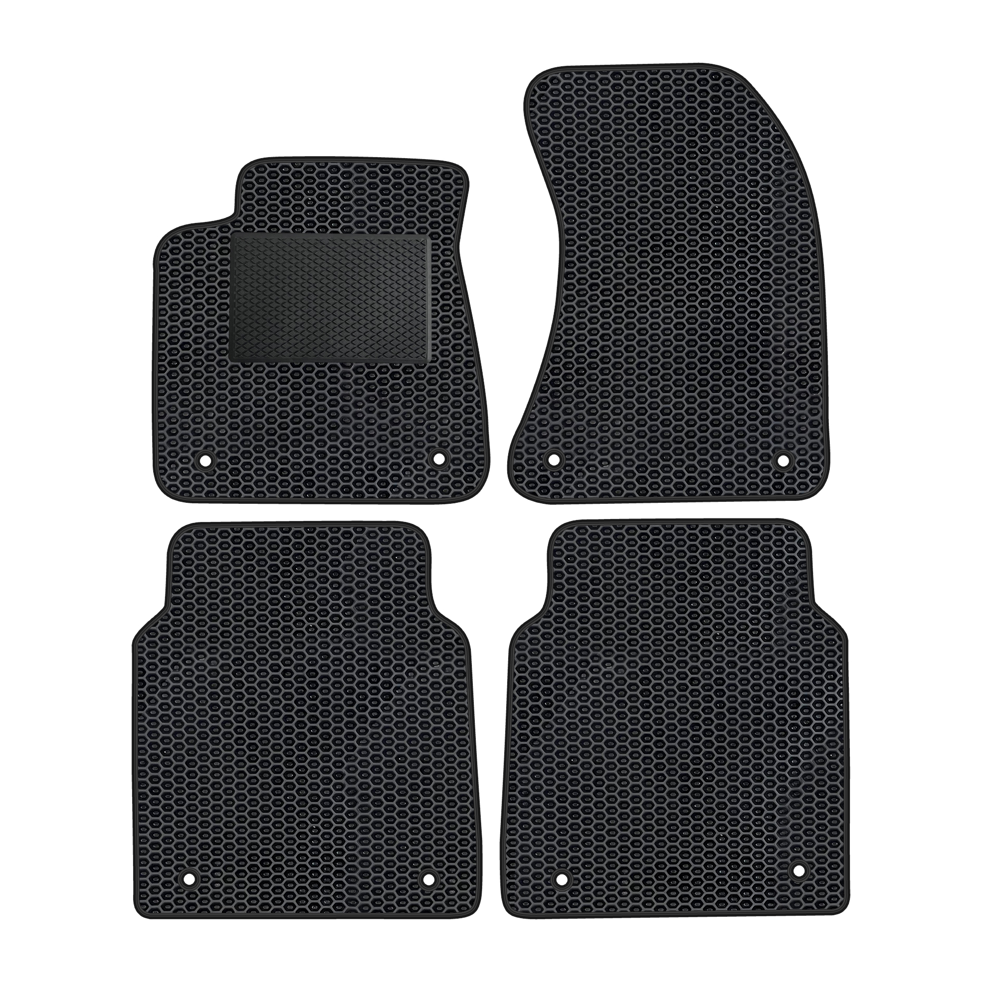 Au026evapod - Komplettes Set Eva-autofußmatten Passend Für Audi A8 W12 Lang 2011-2017 (mit Zusätzlicher Verstärkung)