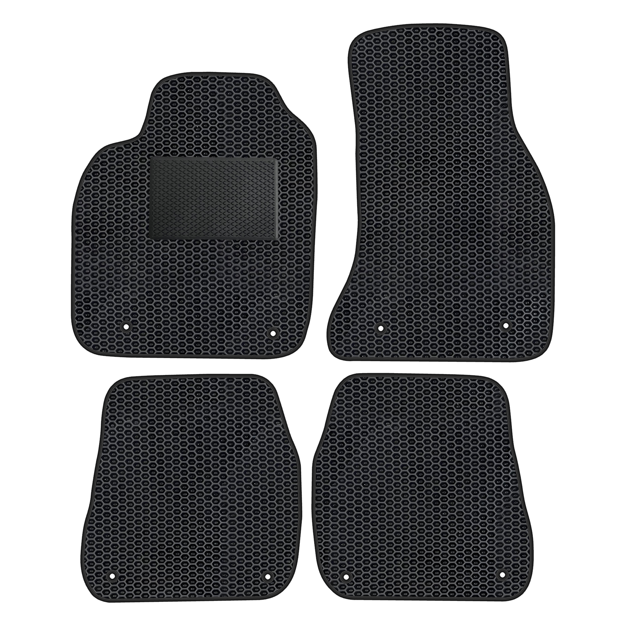 Au024evapod - Komplettes Set Eva-autofußmatten Passend Für Audi A6 C5 Rs6 1997-2005 (mit Zusätzlicher Verstärkung)