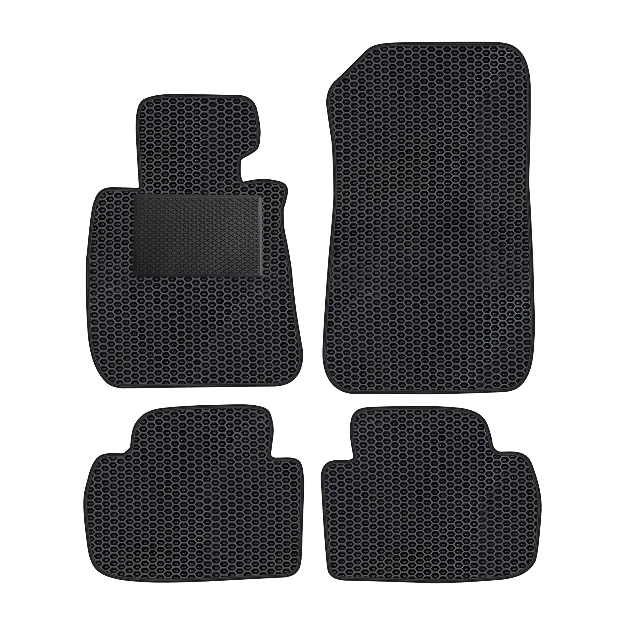 Bm009evapod - Komplettes Set Eva-autofußmatten Passend Für Bmw 3er E90 E91 2005-2012 (mit Zusätzlicher Verstärkung)