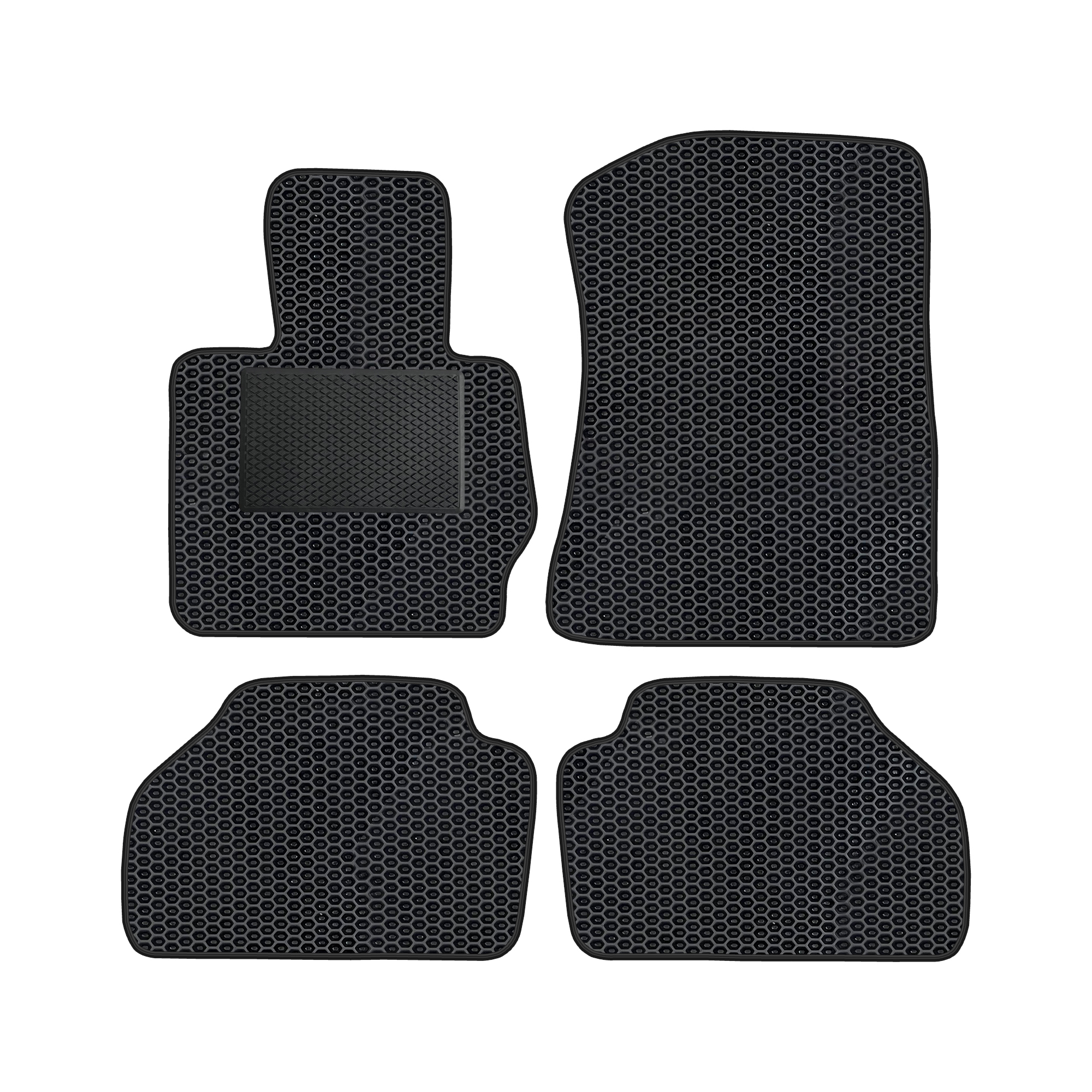 Bm026evapod - Komplettes Set Eva-autofußmatten Passend Für Bmw X3 F25 F26 2010-2018 (mit Zusätzlicher Verstärkung)