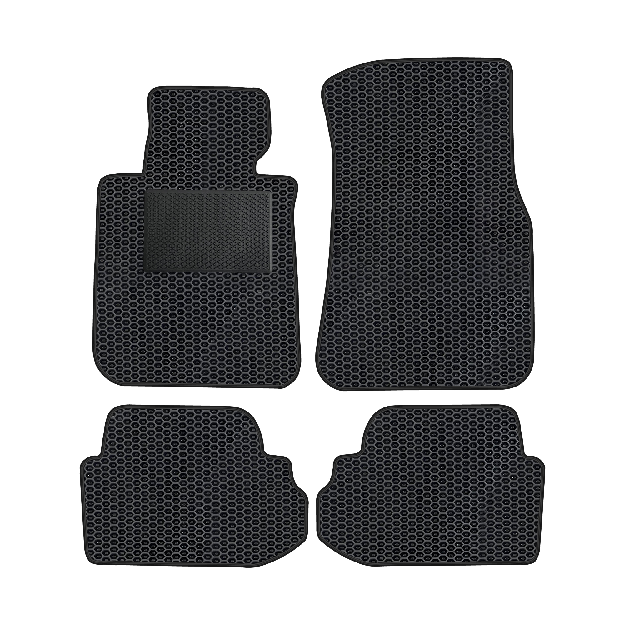 Bm044evapod - Komplettes Set Eva-autofußmatten Passend Für Bmw 1er F20 F21 2011-2019 (mit Zusätzlicher Verstärkung)
