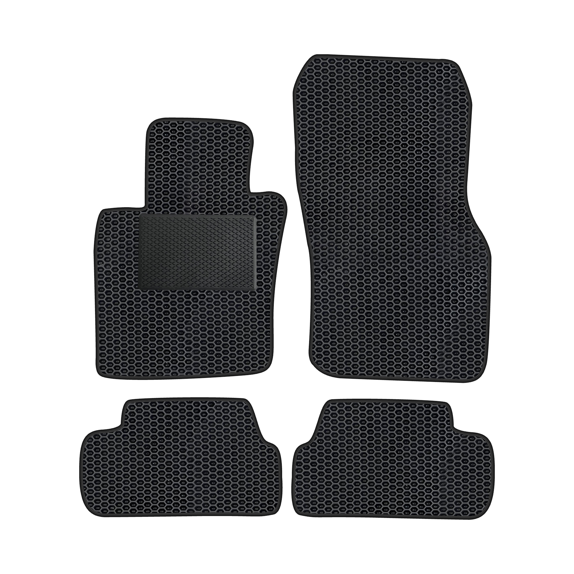Bm043evapod - Komplettes Set Eva-autofußmatten, Passend Für Mini Cooper F56 Ab 2013 (mit Zusätzlicher Verstärkung)