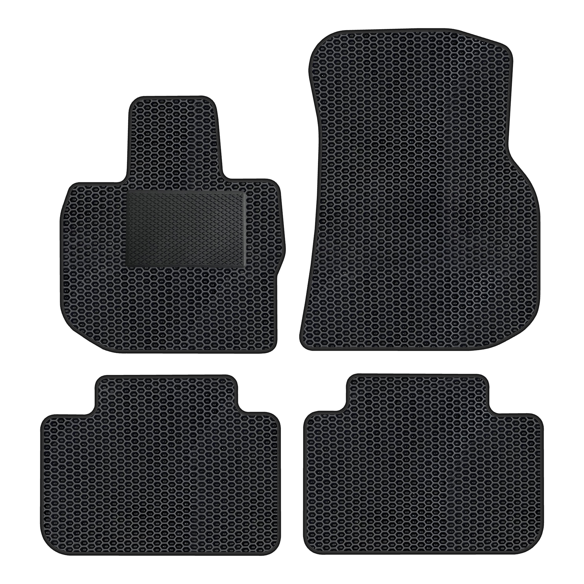 Bm057evapod - Komplettes Set Eva-autofußmatten Passend Für Bmw Ix3 G08 2021- (mit Zusätzlicher Verstärkung)