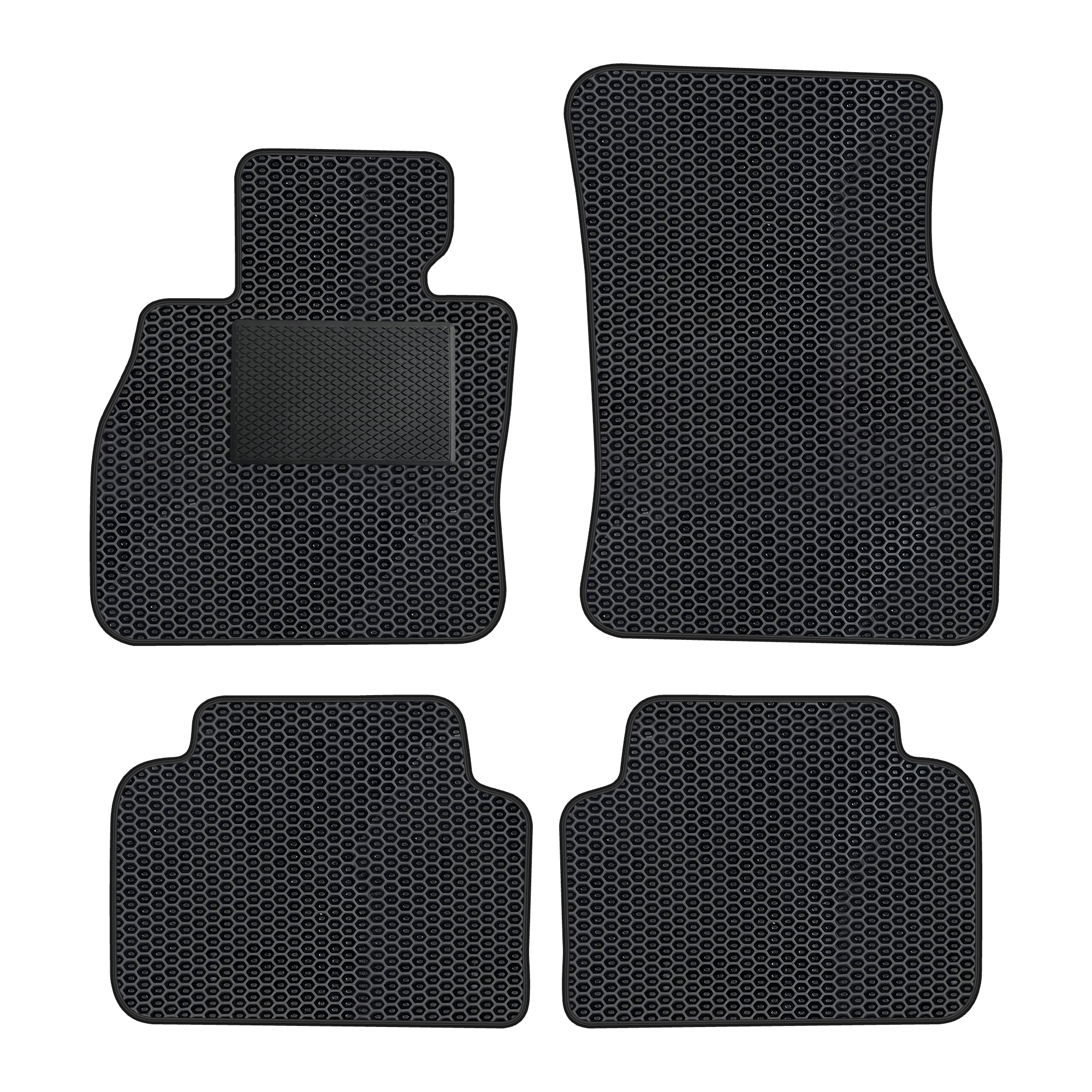 Bm058evapod - Komplettes Set Eva-autofußmatten Passend Für Bmw X7 G07 2019- (mit Zusätzlicher Verstärkung)