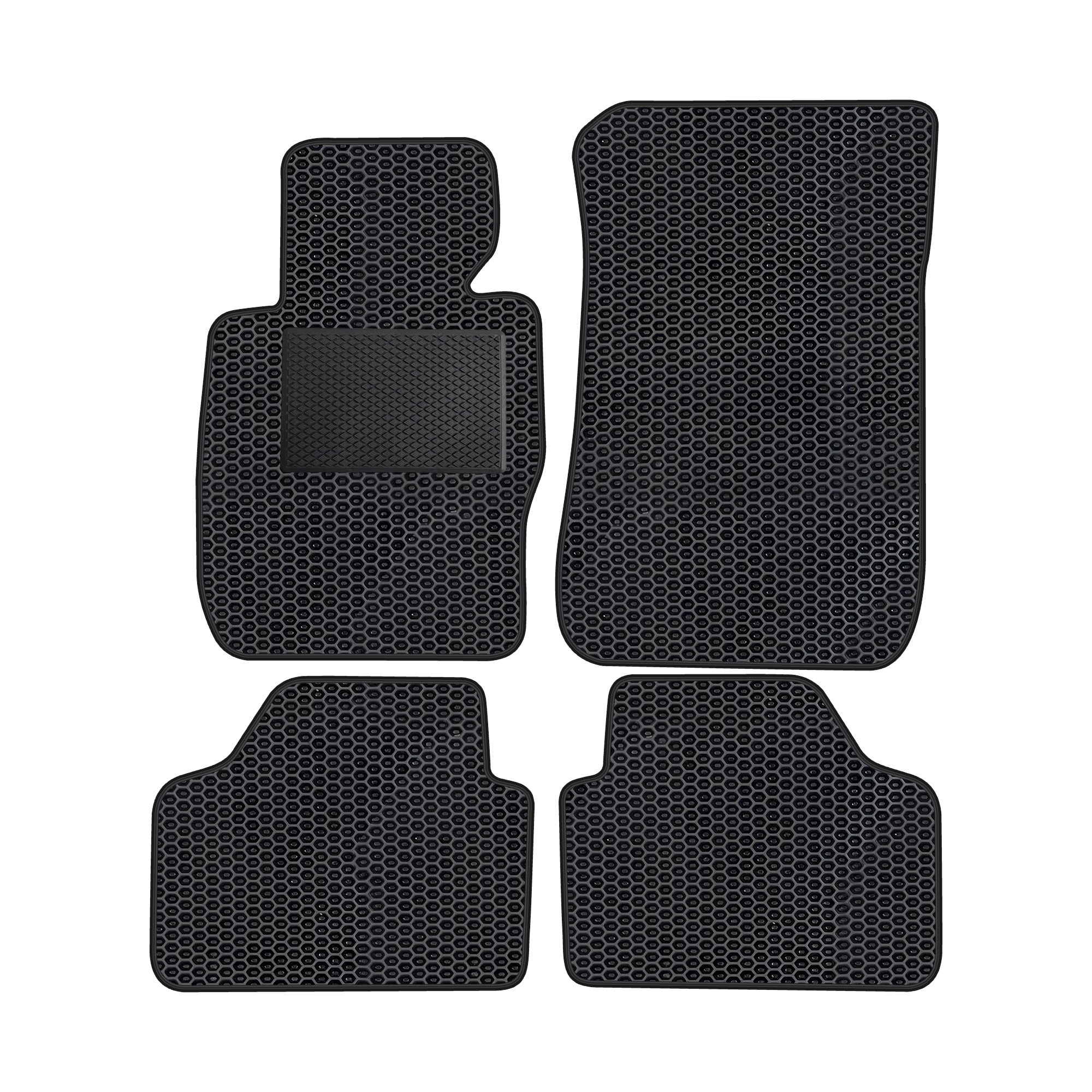 Bm066evapod - Komplettes Set Eva-autofußmatten Passend Für Bmw 4er F33, F83 2013-2020 (mit Zusätzlicher Verstärkung)