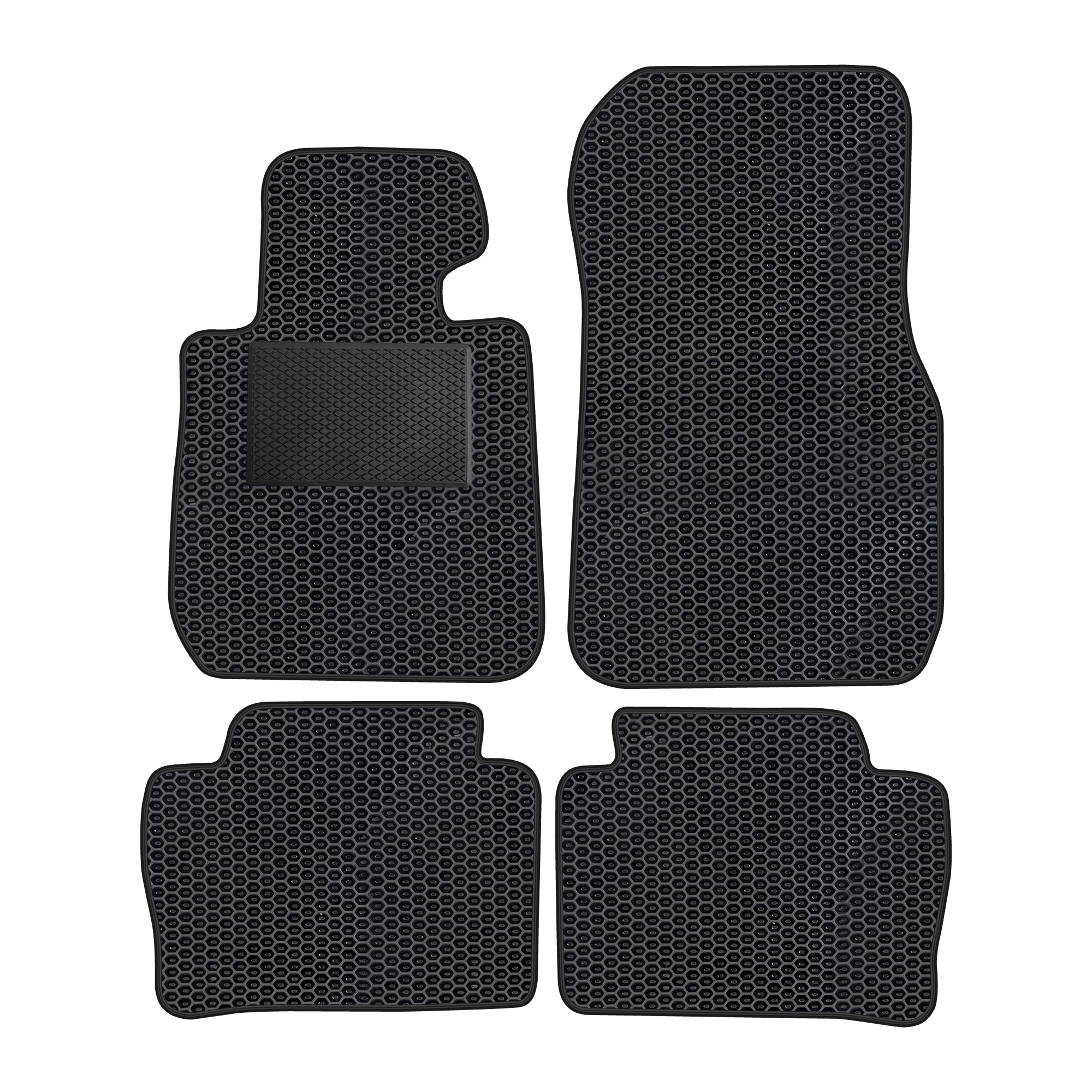 Bm071evapod - Komplettes Set Eva-autofußmatten Passend Für Bmw 3er E90/e91 Xdrive 2005-2012 (mit Zusätzlicher Verstärkung)
