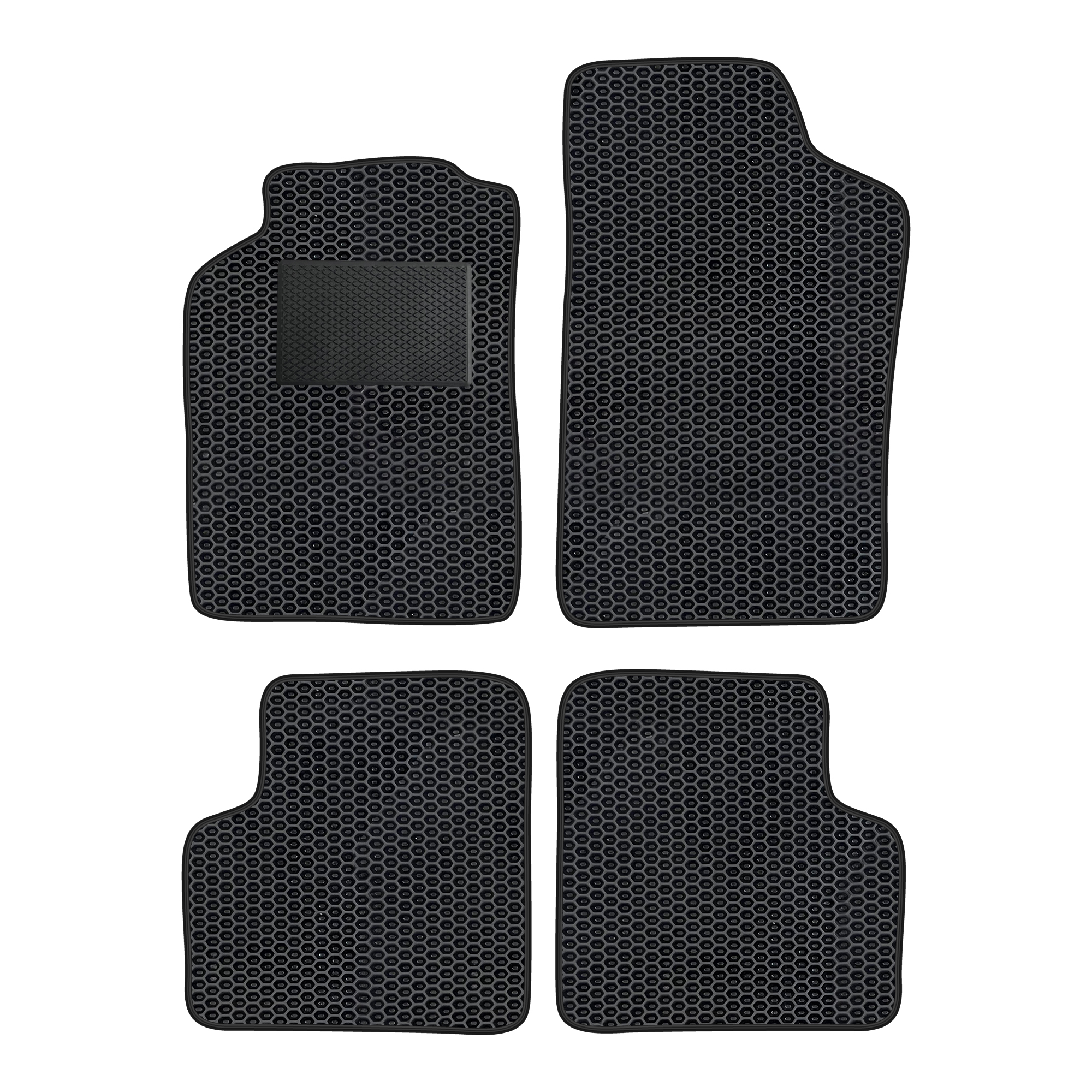 Ct016evapod - Komplettes Set Eva-autofußmatten Passend Für Citroen Xantia 1993-2001 (mit Zusätzlicher Verstärkung)