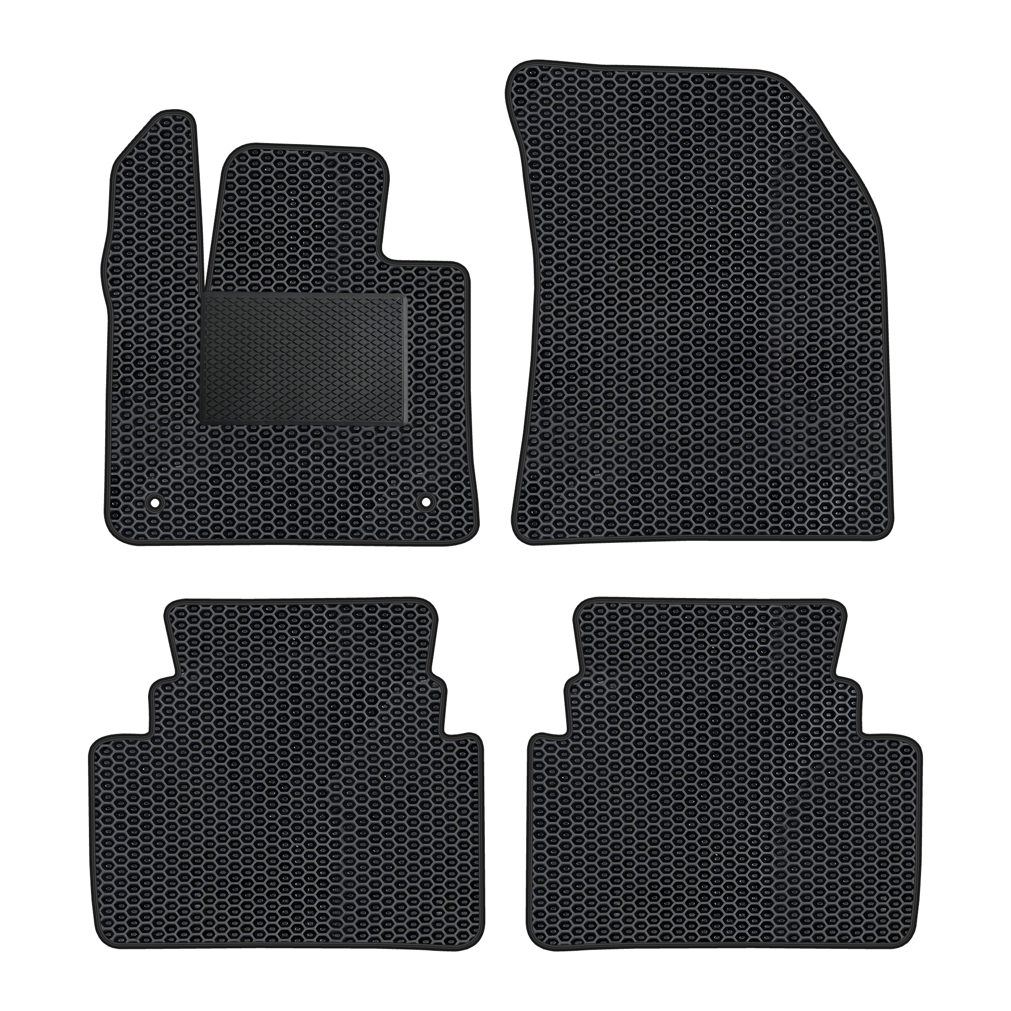 Ct033evapod - Komplettes Set Eva-autofußmatten, Passend Für Citroen C5 Aircross Ab 2018 (mit Zusätzlicher Verstärkung)