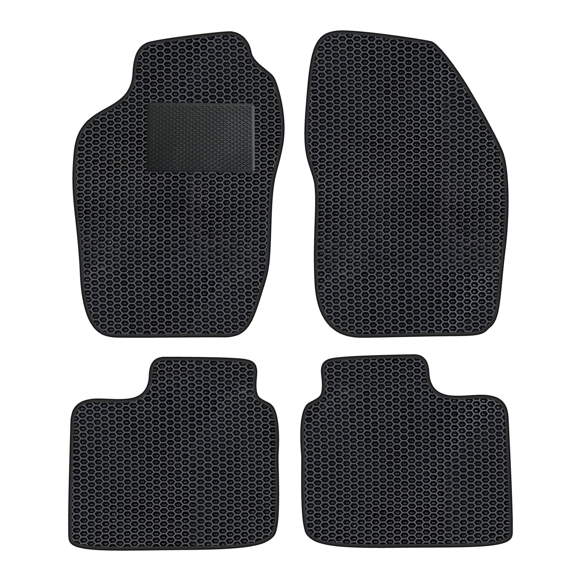 Fi017evapod - Komplettes Set Eva-autofußmatten Passend Für Fiat Marea 1996-2003 (mit Zusätzlicher Verstärkung)
