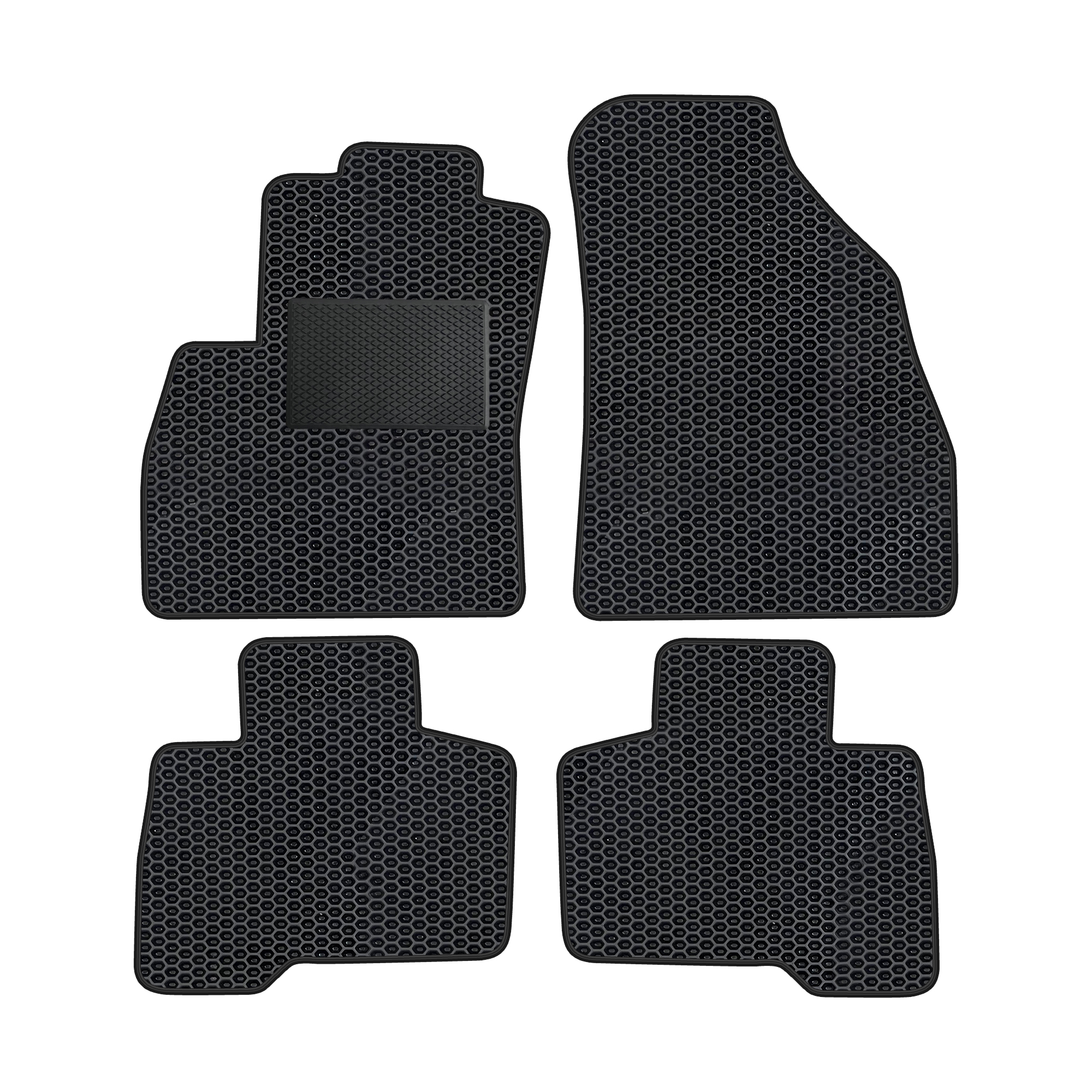 Fi020evapod - Komplettes Set Eva-autofußmatten, Passend Für Fiat Coupé 1993-2000 (mit Zusätzlicher Verstärkung)