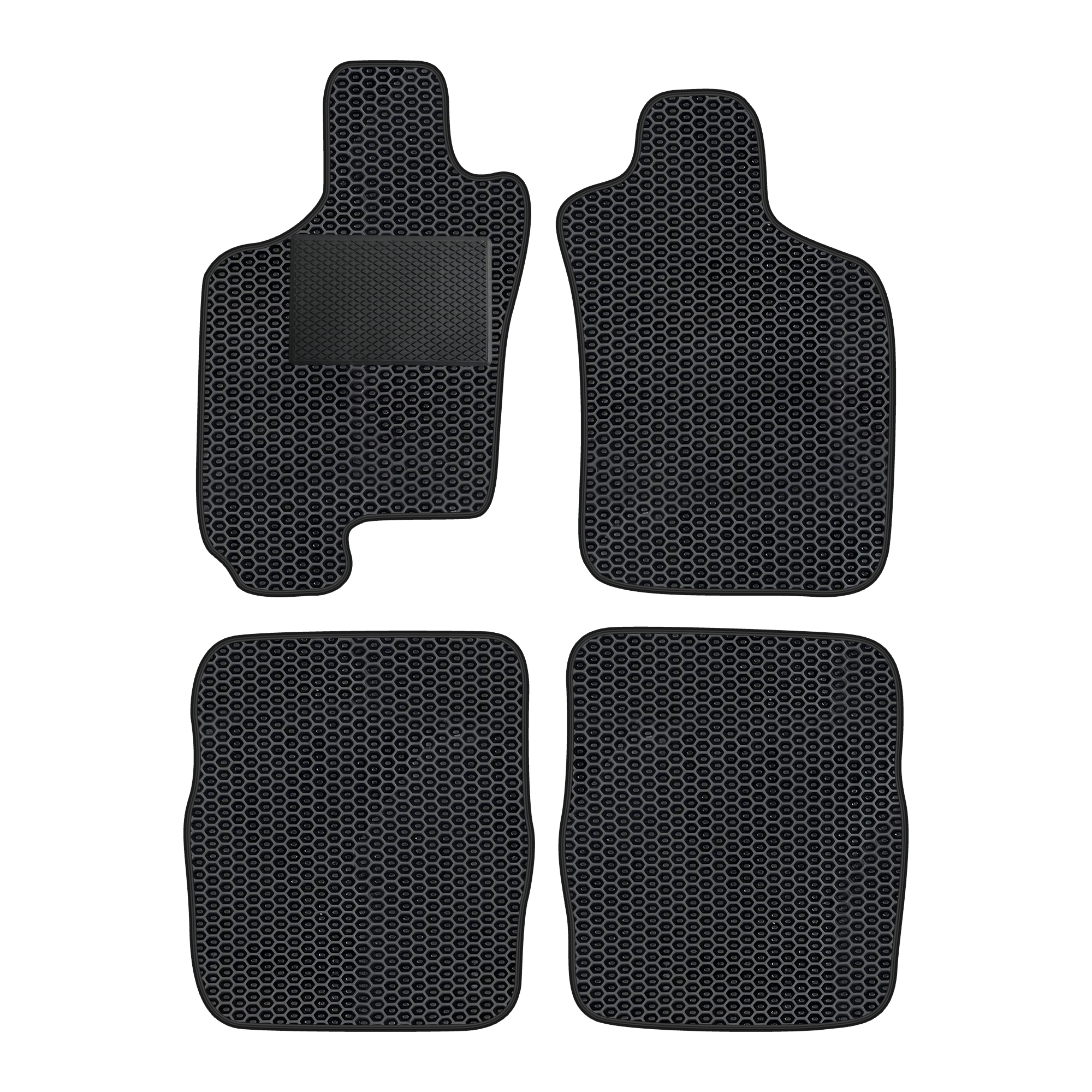 Fi019evapod - Komplettes Set Eva-autofußmatten Passend Für Fiat Palio Weekend Siena 1996-2002 (mit Zusätzlicher Verstärkung)