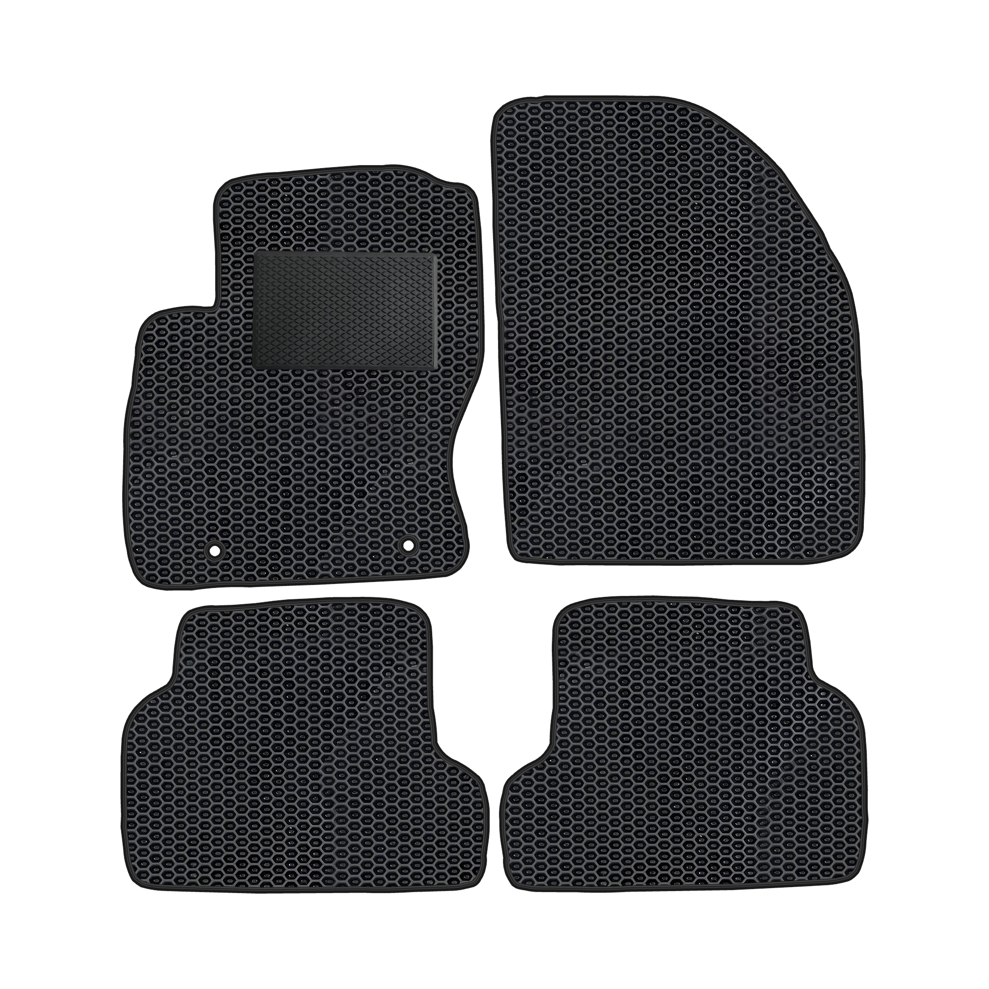 Fo003evapod - Satz Eva-autofußmatten Passend Für Ford Focus Ii 2004-2010 (mit Zusätzlicher Verstärkung)