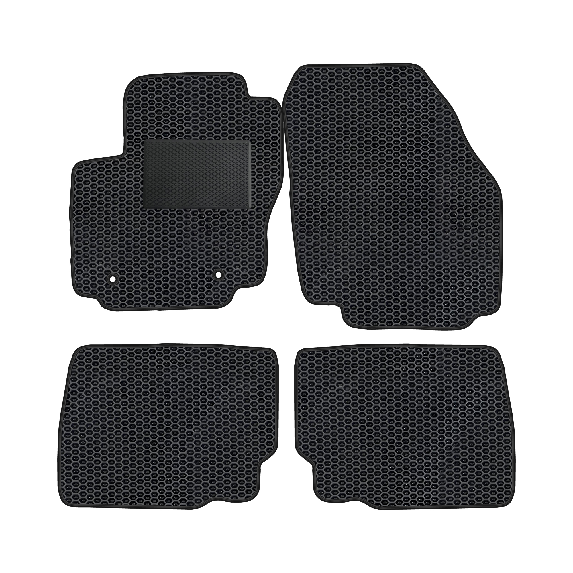 Fo011evapod - Satz Eva-autofußmatten Passend Für Ford Mondeo Iv 2007-2011 (mit Zusätzlicher Verstärkung)