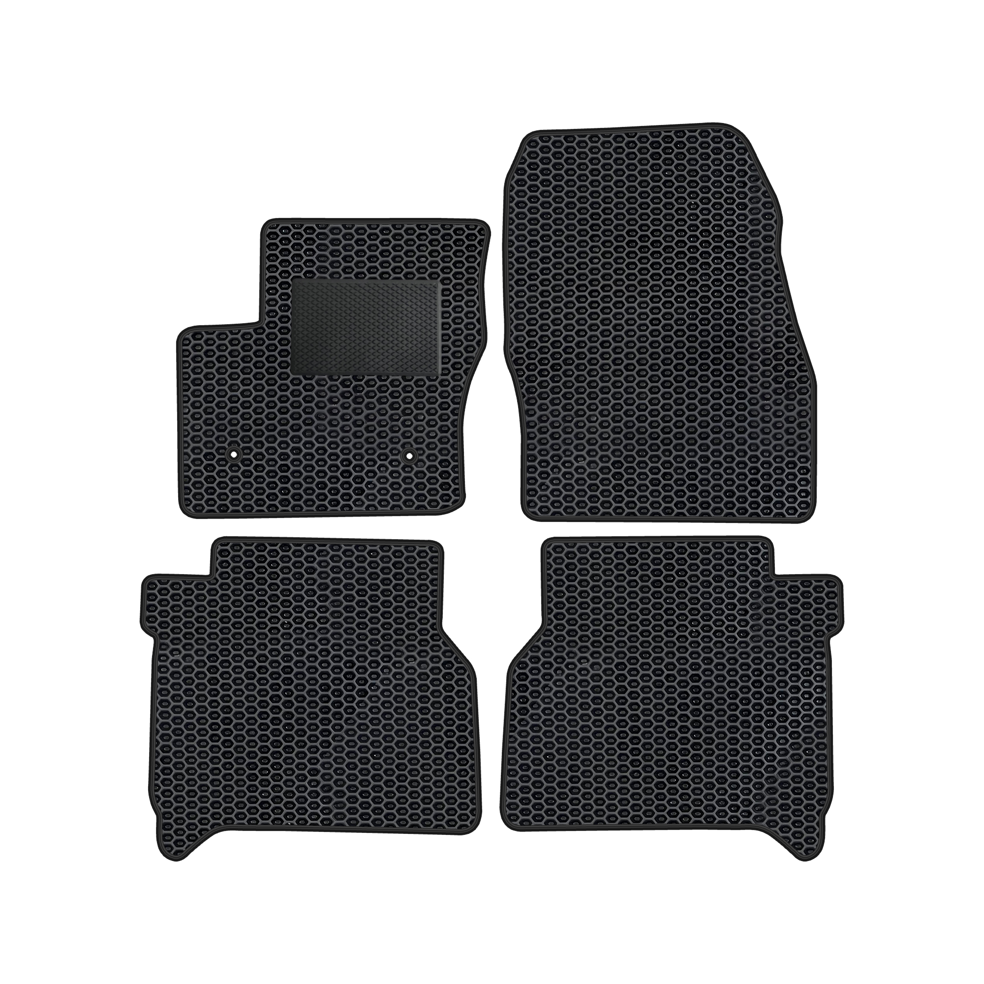 Fo029evapod - Komplettes Set Eva-autofußmatten, Passend Für Ford Connect 2013-2022 5-sitzer (mit Zusätzlicher Verstärkung)