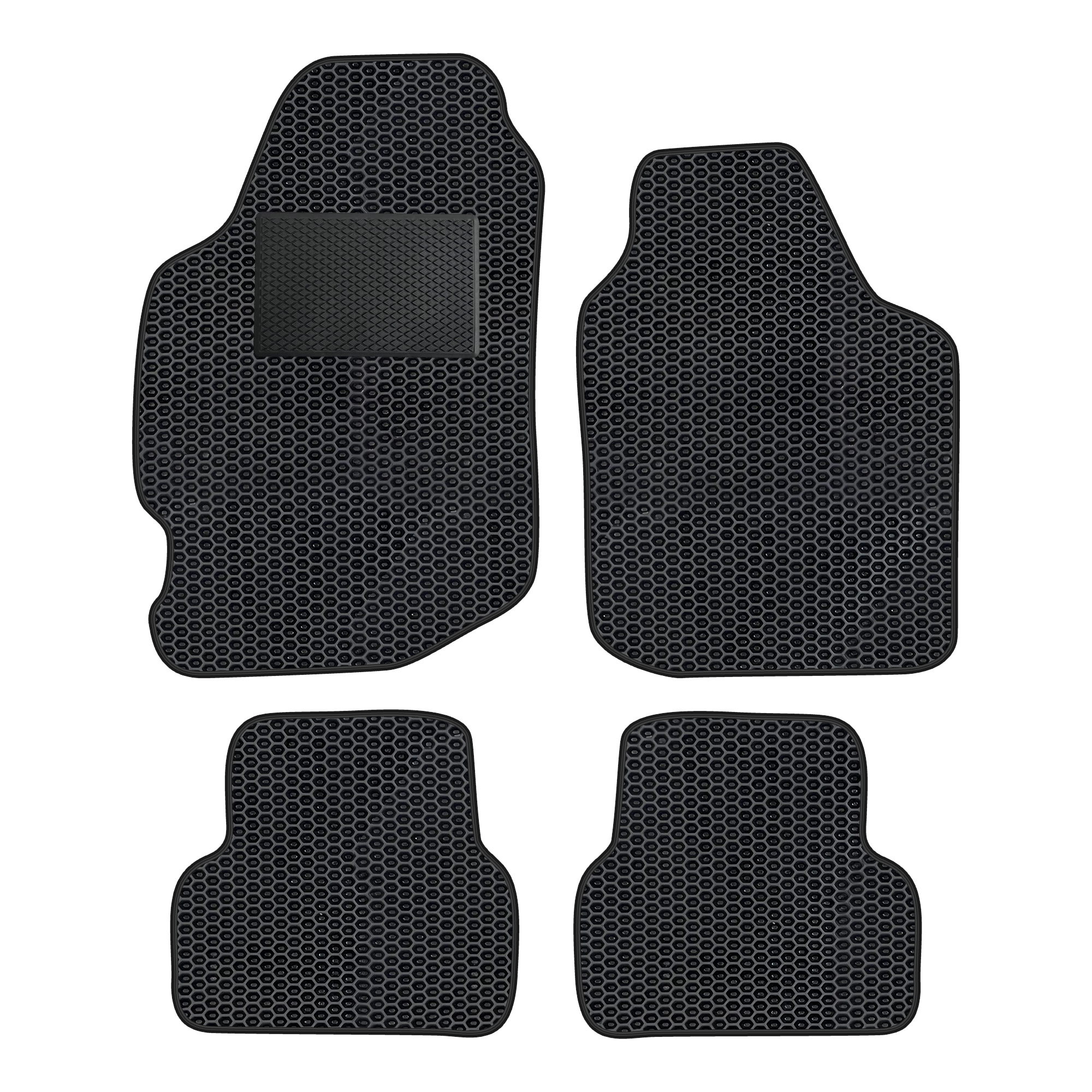 Fo033evapod - Komplettes Set Eva-autofußmatten, Passend Für Ford Escort 1993-1995 (mit Zusätzlicher Verstärkung)