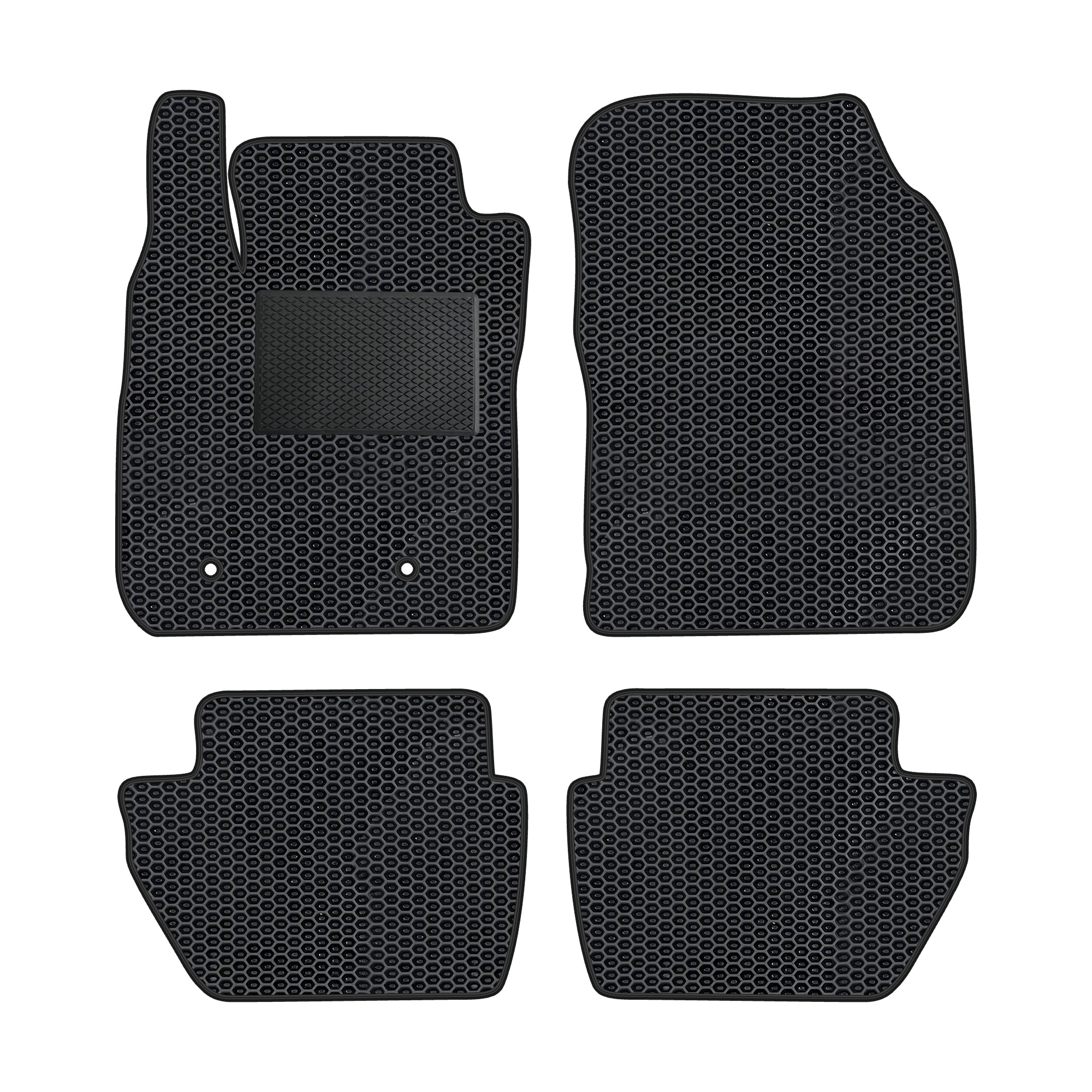 Fo034evapod - Komplettes Set Eva-autofußmatten, Passend Für Ford Escort Kombi 1995-2000 (mit Zusätzlicher Verstärkung)