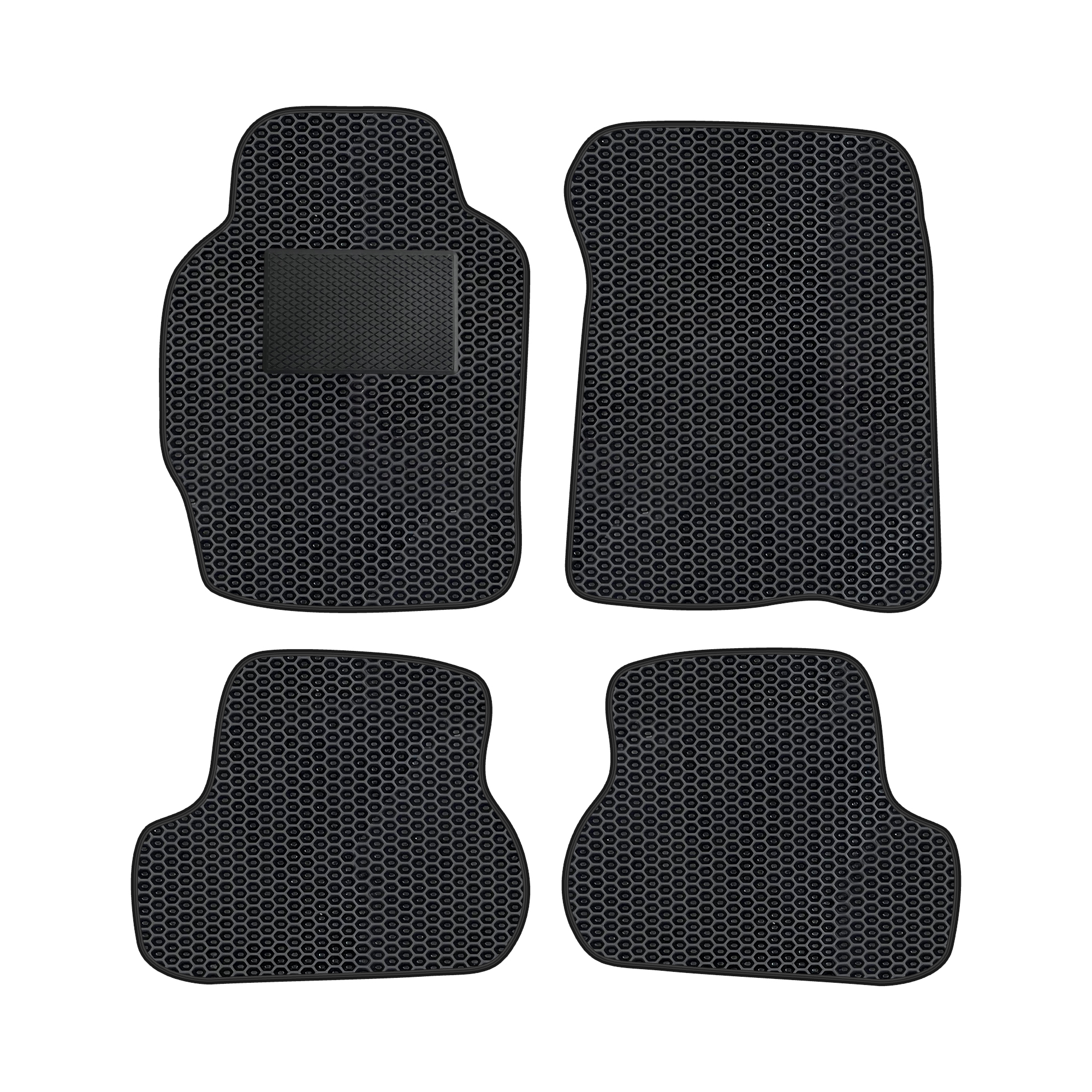 Fo040evapod - Komplettes Set Eva-autofußmatten Passend Für Ford Probe 1992-1997 (mit Zusätzlicher Verstärkung)