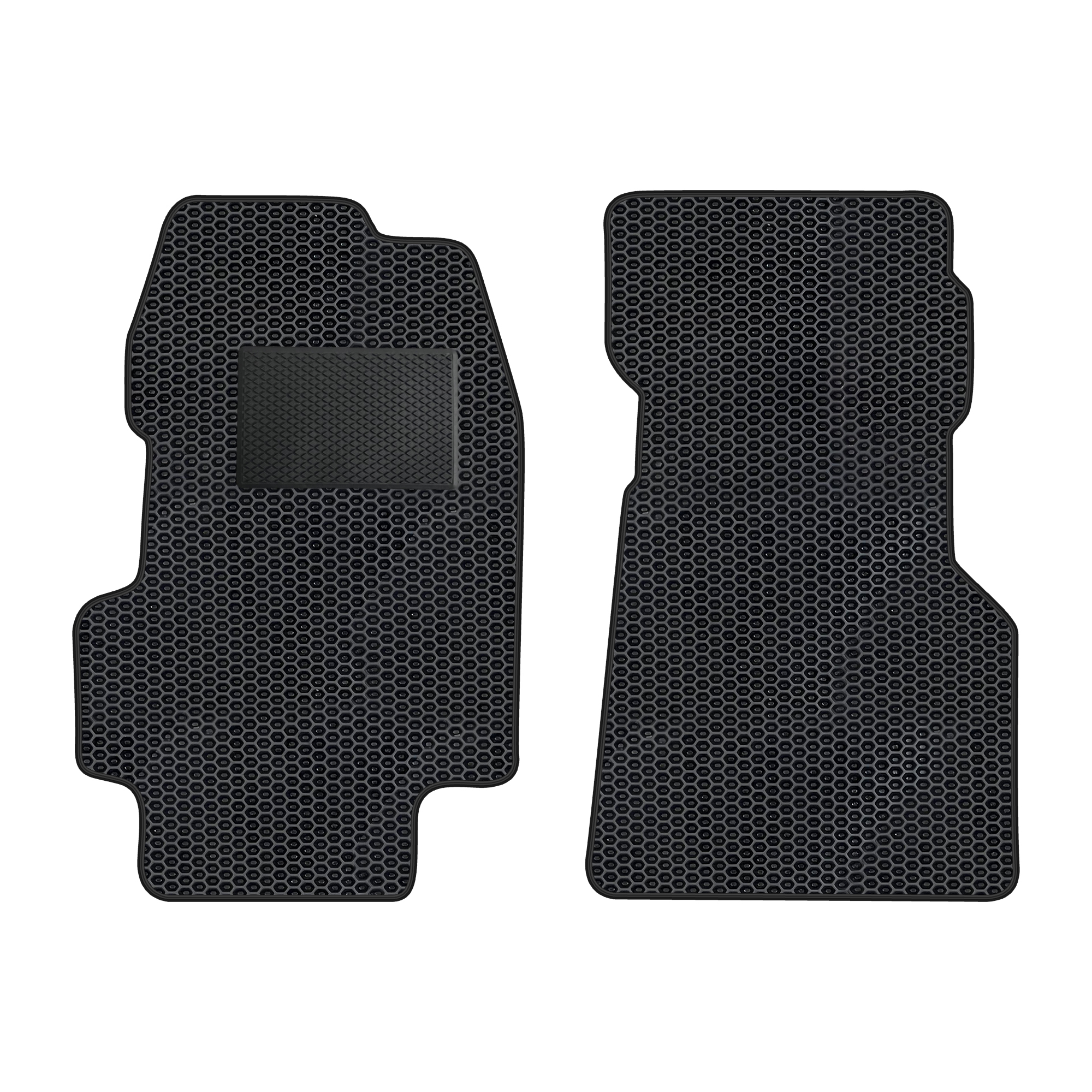 Fo023evapod - Komplettes Set Eva-autofußmatten, Passend Für Ford Transit I 1992-1999 (mit Zusätzlicher Verstärkung)