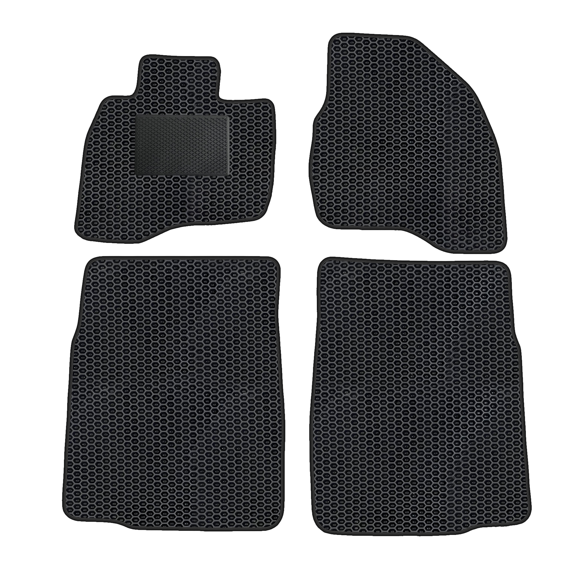 Fo066evapod - Komplettes Set Eva-autofußmatten, Passend Für Ford Explorer V 2010-2019 (mit Zusätzlicher Verstärkung)