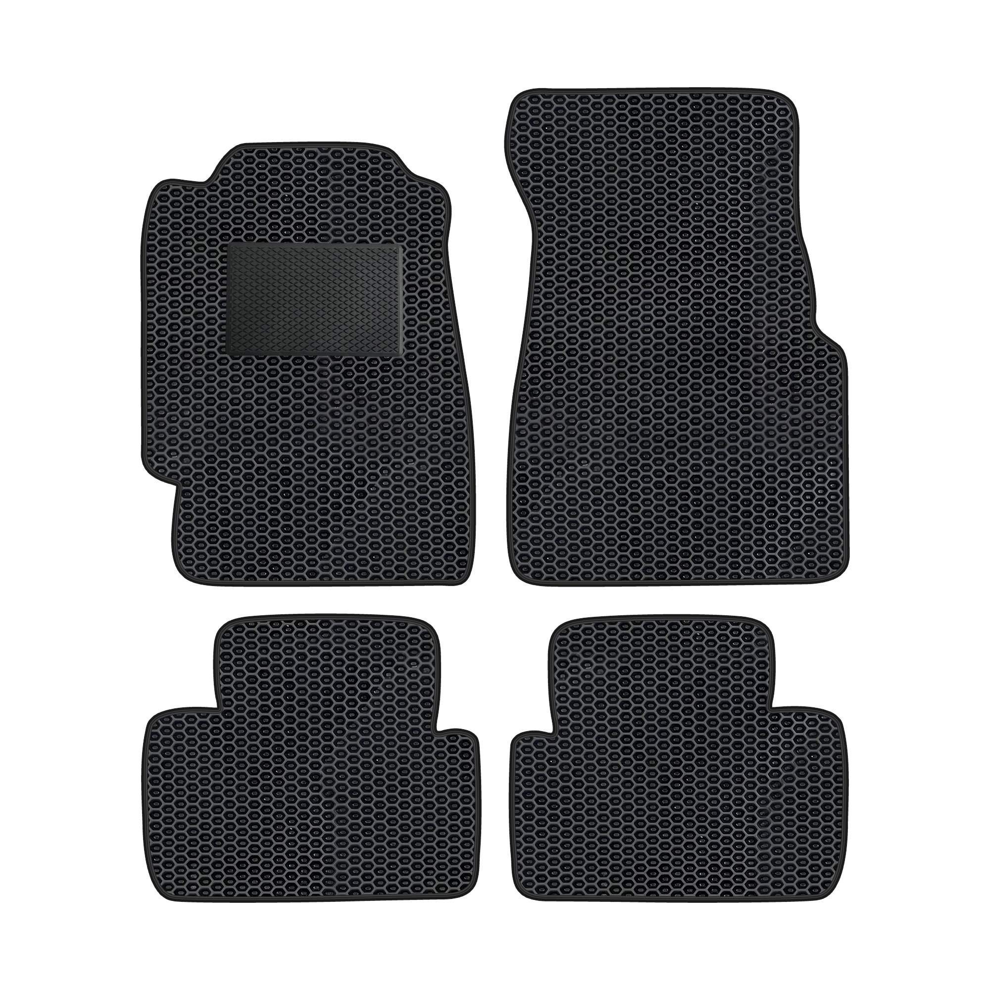 Ho001evapod - Komplettes Set Eva-autofußmatten Passend Für Honda Civic 1988-1991 (mit Zusätzlicher Verstärkung)