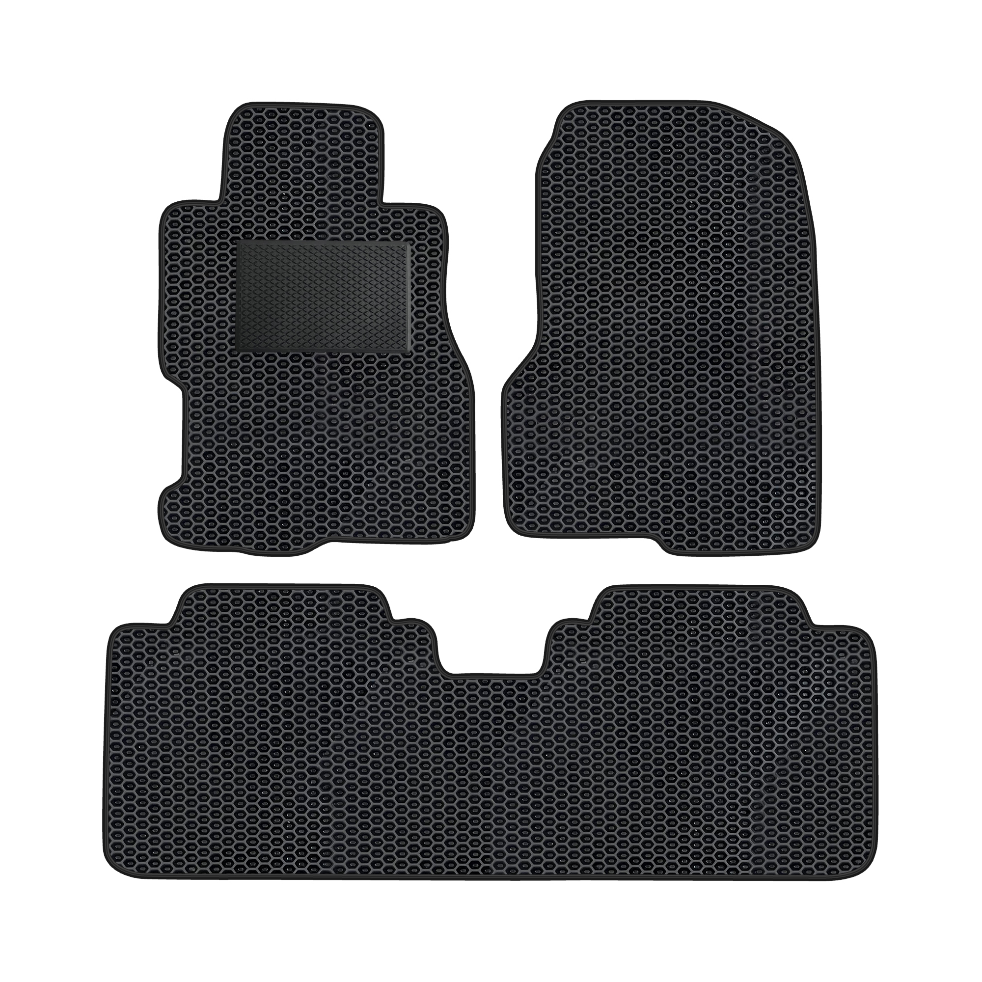 Ho006evapod - Komplettes Set Eva-autofußmatten Passend Für Honda Civic 2001-2005 5-türer (mit Zusätzlicher Verstärkung)