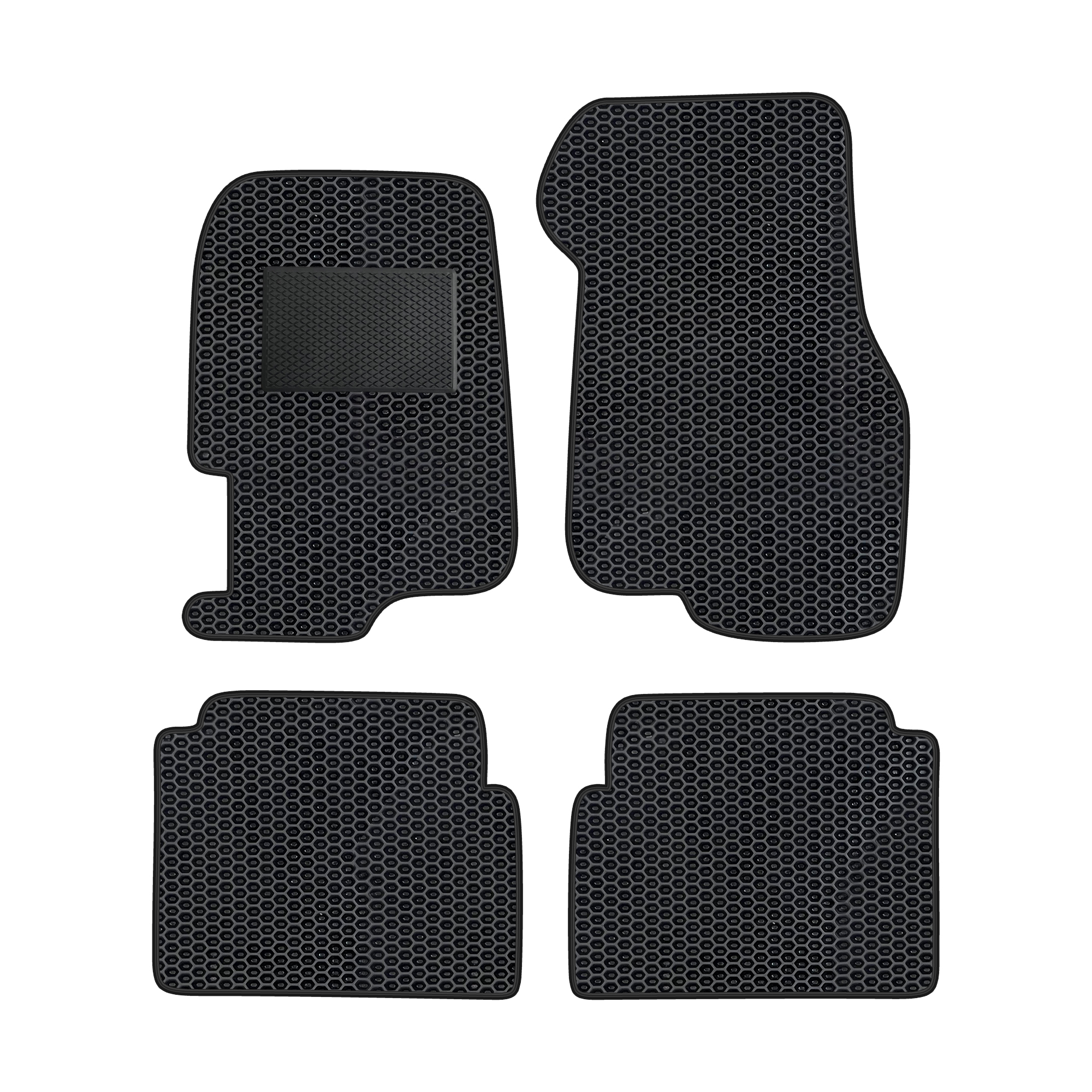 Ho005evapod - Komplettes Set Eva-autofußmatten Passend Für Honda Civic 1996-2000 5-türer (mit Zusätzlicher Verstärkung)