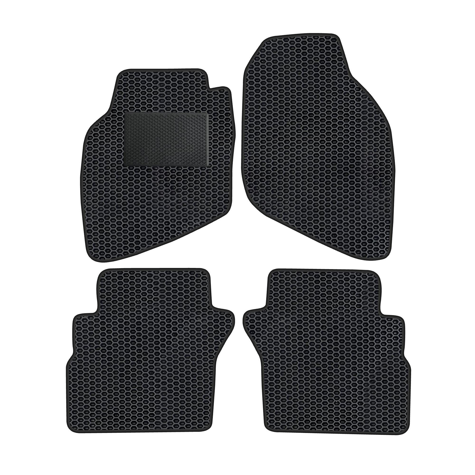 Ho012evapod - Komplettes Set Eva-autofußmatten, Passend Für Honda City I Jazz I 2002-2008 (mit Zusätzlicher Verstärkung)