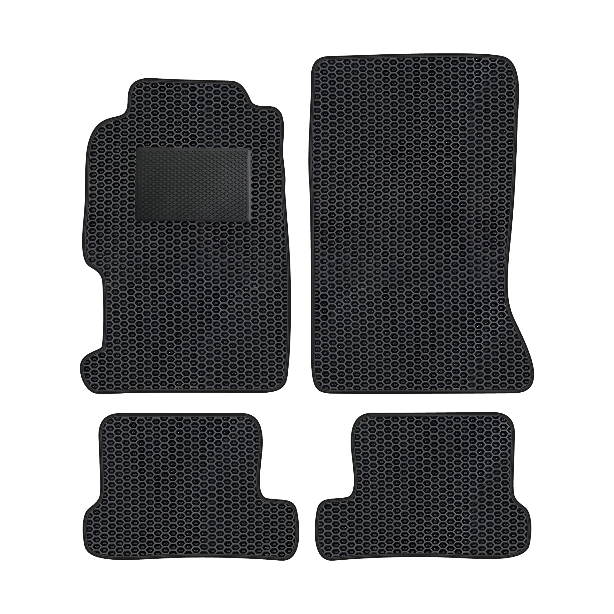 Ho011evapod - Komplettes Set Eva-autofußmatten Passend Für Honda Cr-x Del Sol 1992-1997 (mit Zusätzlicher Verstärkung)