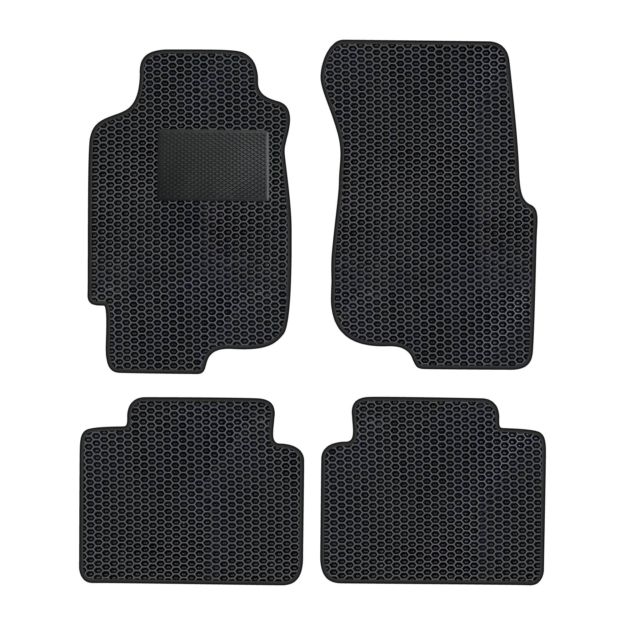 Ho018evapod - Komplettes Set Eva-autofußmatten Passend Für Honda Civic Coupé 1996-2000 (mit Zusätzlicher Verstärkung)