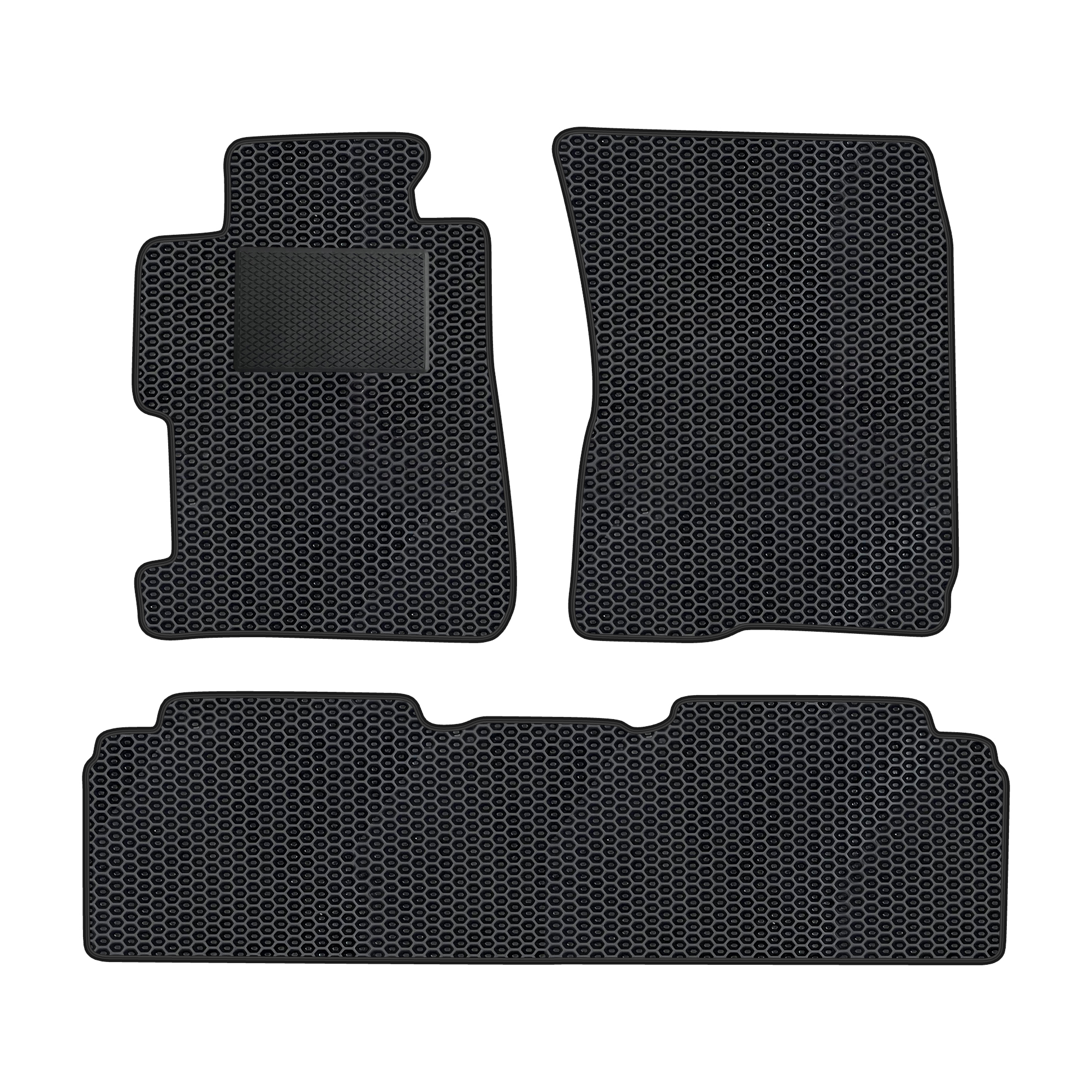 Ho017evapod - Komplettes Set Eva-autofußmatten Passend Für Honda Civic 2006-2012 4-türer (mit Zusätzlicher Verstärkung)