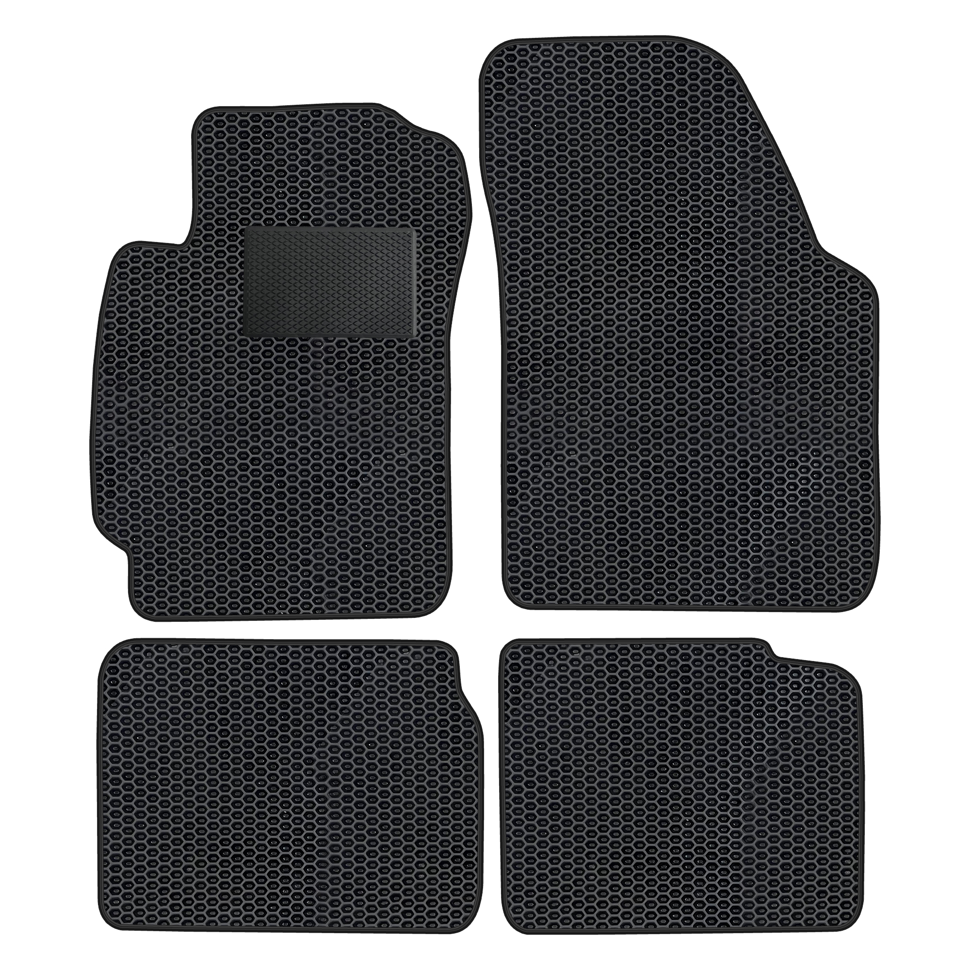 Ho027evapod - Komplettes Set Eva-autofußmatten Passend Für Honda Legend 2006-2012 (mit Zusätzlicher Verstärkung)