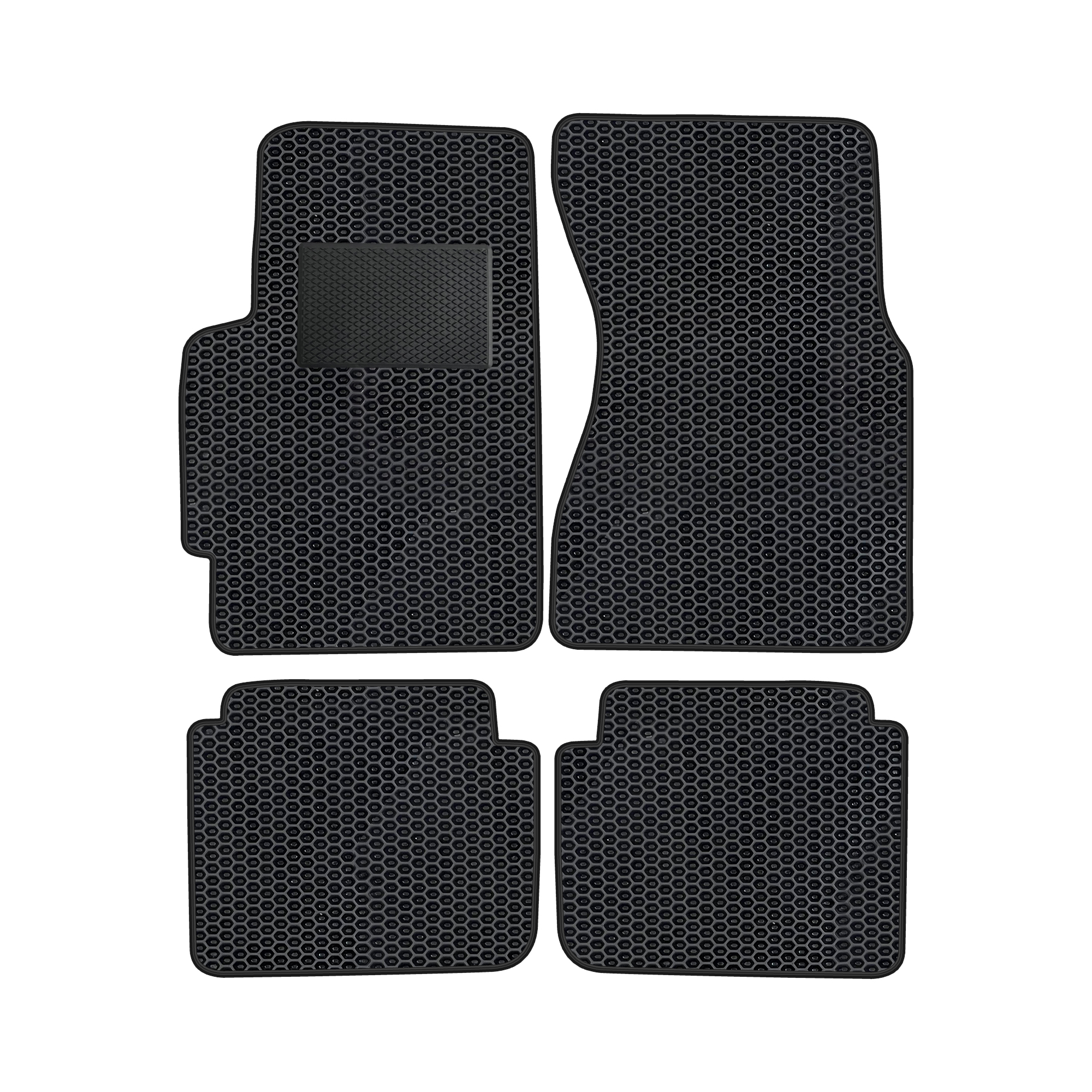 Ho028evapod - Komplettes Set Eva-autofußmatten Passend Für Honda Cr-v I 1995-2001 (mit Zusätzlicher Verstärkung)