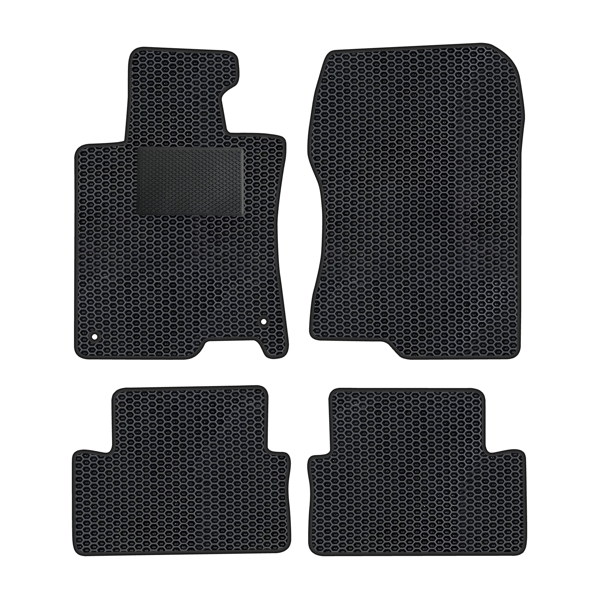 Ho026evapod - Komplettes Set Eva-autofußmatten, Passend Für Honda Accord 2008-2015 (mit Zusätzlicher Verstärkung)
