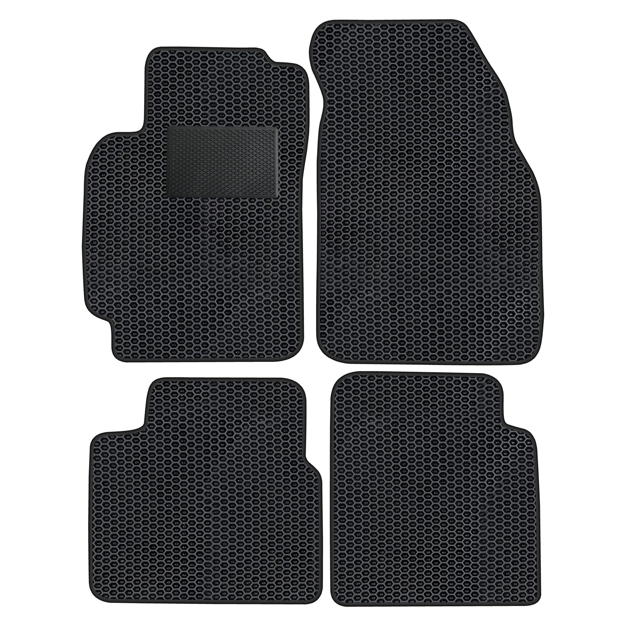 Ho029evapod - Komplettes Set Eva-autofußmatten Passend Für Honda Hr-v 1998-2005 (mit Zusätzlicher Verstärkung)