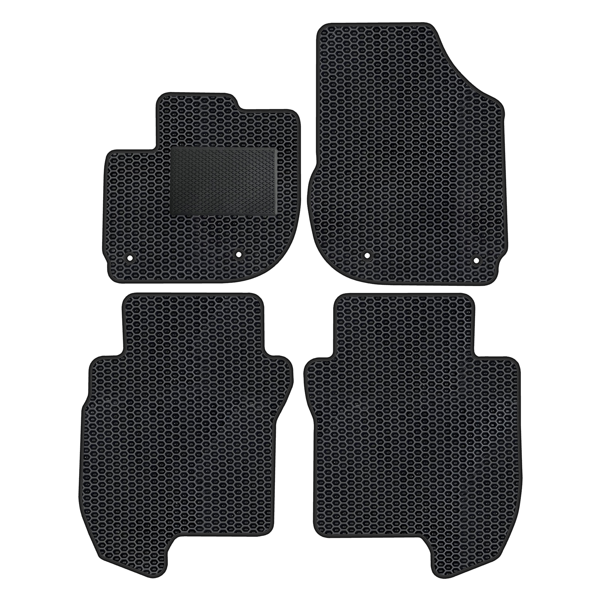 Ho045evapod - Komplettes Set Eva-autofußmatten, Passend Für Honda Jazz Iv Ab 2020 (mit Zusätzlicher Verstärkung)